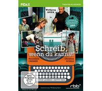 Schreib, wenn du kannst! / Charmante Boulevardkomödie mit Wolfgang Spier (Pidax Theater-Klassiker) [Alemania] [DVD]