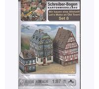 Schreiber-Bogen Modèle de carton, Nous construisons une vieille ville Set 8
