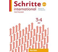 SCHRITTE INT.NEU 3+4 Testtrainer: Testtrainer A2: Vol. 3-4 - 9783193510846