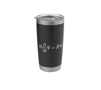 Schrodinger Equation Quantum Mechanics Wave Equation Physics Vaso térmico de acero inoxidable de doble pared