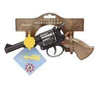 Schrödel- Scorpion Antik Pistola de juguete, Color gris y plateado, 22 cm (1068271)