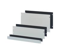 Schroff Placa Frontal de 19 Pulgadas, 2U, 3 mm, anodizado, Bordes Cortados en Blanco