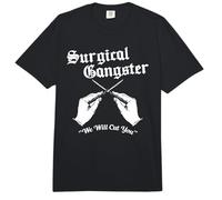 Schrub Tech - Surgical Gangster - Surgery Technologist Nurse Comfort Colors Adult Heavyweight T-Shirt