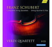 Schubert : Intégrale des quatuors à cordes. Quatuor Verdi.