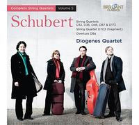 SCHUBERT: String Quartets Vol. 5, Diogenes Quartet [CD de audio] Diogenes Quartet and Schubert