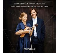 シューベルト : ヴァイオリンとピアノのための作品全集 / ユリア・フィッシャー＆マルティン・ヘルムヒェン (Schubert : Complete Works for Violin and Piano / Julia Fischer & Martin Helmchen) [2CD] [Import] [日本語帯・解説付]