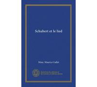 Schubert et le lied