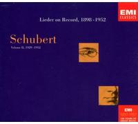 Schubert, F. - Lieder on Record-Volume. 2
