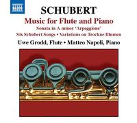 Franz Schubert – Musique pour flûte et piano – CD – NAXOS – Importación USA