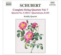Schubert, F. - Quatuors A Cordes (Intégrale) /Vol.7