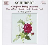 Schubert, F. - Schubert/quatuors cordes 1,4,8