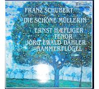 SCHUBERT Franz (Austria) - SCHUBERT, Franz: Die Schone Mullerin, D.795 -- Ernst Haefliger (tenor), Jorg Ewald Dahler (fortepiano - Original Hammerflugel von Franz Brodmann , Wien 1820) ----CLAVES - Svizzera-CLA 8301 LP-SCHUBERT Franz (Austria)-DAHLER Jorg Ewald (clavicembalo - fortepiano - dir); HAEFLIGER Ernst (tenore)