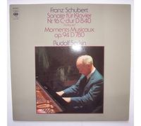 SCHUBERT Franz (Austria) - SCHUBERT, Franz: Sonate fur klavier n.16 C-dur, D840; Moments Musicaux, op.94, D780--SCHUBERT Franz (Austria)-SERKIN Rudolf (dir - pianoforte)-CBS-CBS 61847