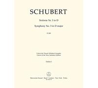 Schubert, Franz. Sinfonie Nº 3 in D 200/ Violin I