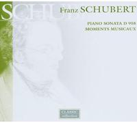 Sonate Pour Piano D958, Moments Musicaux [CD de audio] Folke Naute