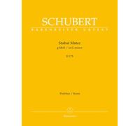 Schubert, Franz. Stabat Mater in G minor D 175/ Full Scor