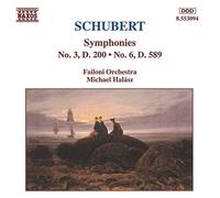 Schubert Franz - Symphonies N°3 et 6