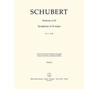 Schubert, Franz. Symphony in D Major Nº 1 D 82/ Violín I