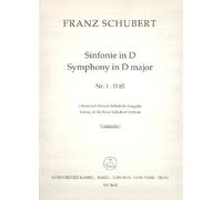 Schubert, Franz. Symphony in D Major Nº 1 D 82/ Winds