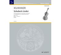 Schubert-Lieder: 25 Transcriptions for Cello and Piano. op. 117b. cello and piano.: Vol. 1