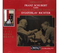 Schubert : Lieder. Fischer-Dieskau, Richter.