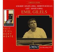 Schubert, Liszt. Emil Gilels