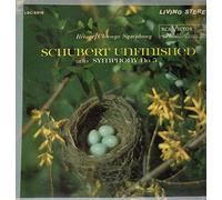 Schubert - LSC 2516 Fritz Reiner & Chicago Symphony - Schubert Symphonies # 8 & 5 - 1961 Living Stereo shaded dog vinyl LP