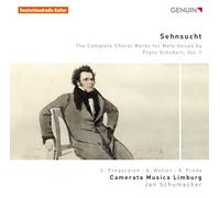 Schubert : L'uvre pour chur d'hommes, vol. 1. Prégardien, Weller, Frese, Schumacher.