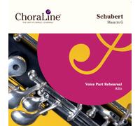 Schubert Mass in G ALTO Voice Part Rehearsal CD