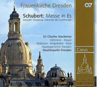 Schubert: Misa En Mi Bemol; Mozart: Visperas Solemnes / Kuhmeier, Mayer, Rose, Staatskapelle Dresden - Mackerras