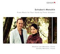 Schubert : Musique pour piano à 4 mains. Menuhin, Lee-Menuhin.