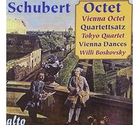 Schubert : Octuor - Quattersatz - Danses Viennoises. Boskovsky.