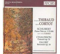 Schubert - Piano Trio / Concerto Op 21 / Berceuse Op 16