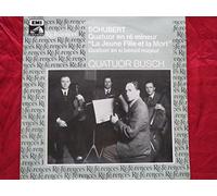 SCHUBERT : Quatuor en ré mineur "La Jeune fille et la mort" - Quatuor n°8 en Sib majeur - Quatuor Busch