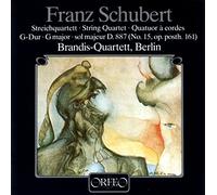 Schubert : Quatuors à cordes n° 15. Quatuor Brandis.