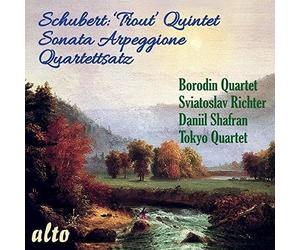 Schubert : Quintette La Truite - Sonata Arpeggione. Richter, Shafran, Gottlieb.