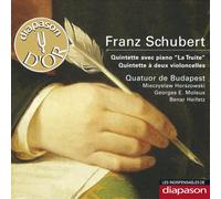 Schubert : Quintette Le Truite. Quatuor de Budapest.