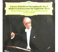 Schubert Schumann Wiener Philharmoniker Karl Bohm - Symphonie No.5 · Symphonie No.4 [LP]