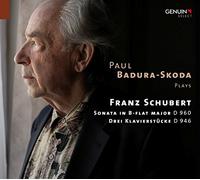 Schubert : Sonate D 960, Trois pièces pour piano. Badura-Skoda.