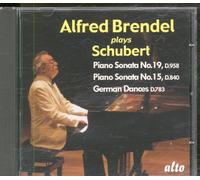 Schubert : Sonates piano n° 15, 19 - 16 Danses allemandes. Brendel.