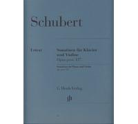 SCHUBERT - Sonatinas (3) Op.137 para Violin y Piano (Urtext)