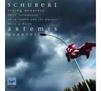Schubert: String Quartets No. 13 "Rosamunde", No. 14 "Death and the Maiden", No. 15 G major