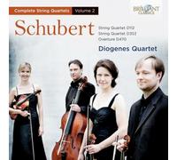 SCHUBERT: String Quartets Vol. 2 [CD de audio] Diogenes Quartet and Schubert