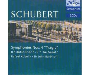 Schubert - Symphonies 4,8,9