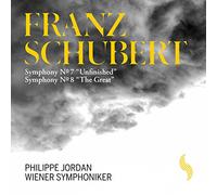 Schubert : Symphonies n° 7 et 8. Jordan.