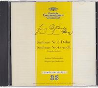 Schubert:Symphony No.3&4