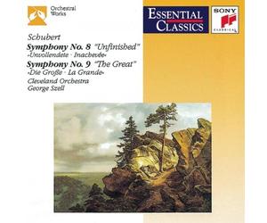 Schubert: Symphony No. 8 Unfinished / No. 9 The Great (Essential Classics)