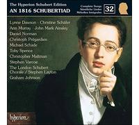 Schubert: The Hyperion Schubert Edition, Vol. 32 -An 1816 Schubertiad- 1996 Deluxe Black Box Edition with a 60 pp Booklet