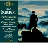 Schubert : The Symphonies, Chamber Music, Piano Works, Lieder