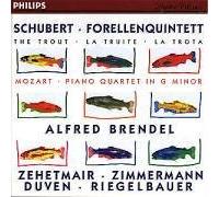 Schubert: Trout quintet/Mozart: Piano Quartet In G Minor by Philips Classics (1995-09-12)